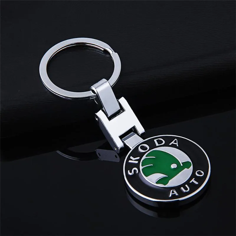 Keychains Car Keyring Keychain For Skoda Fabia Superb Kodiak Karoq