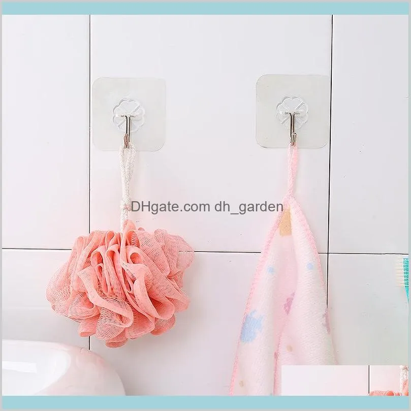 Wall Hooks Strong Transparent Suction Cup