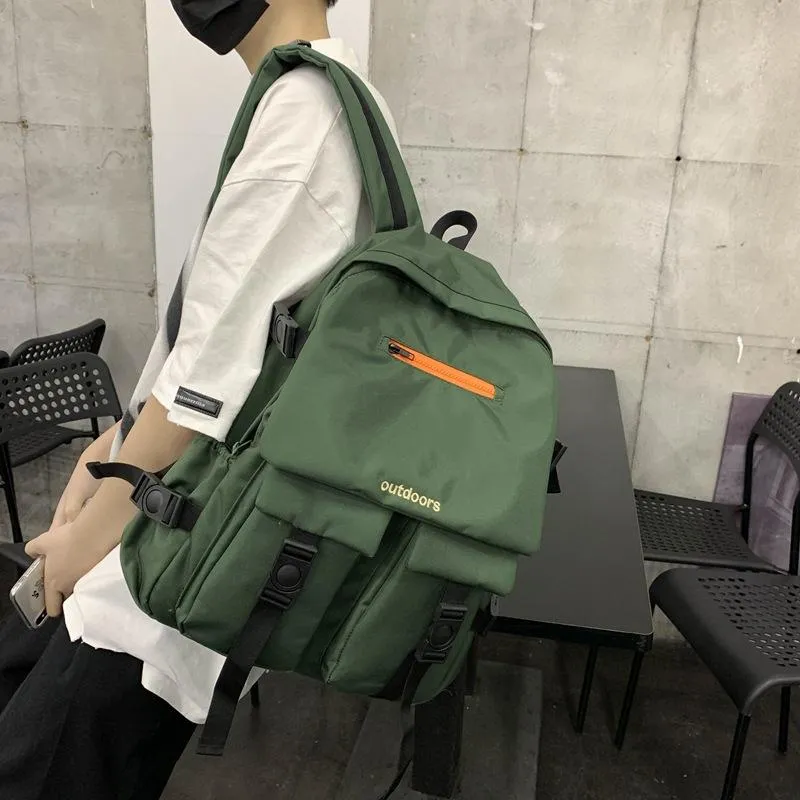 Rucksack 2021 Paar Street Trend Europäischen und Amerikanischen Stil Oxford Tuch Männer Frauen Multifunktionale Sport