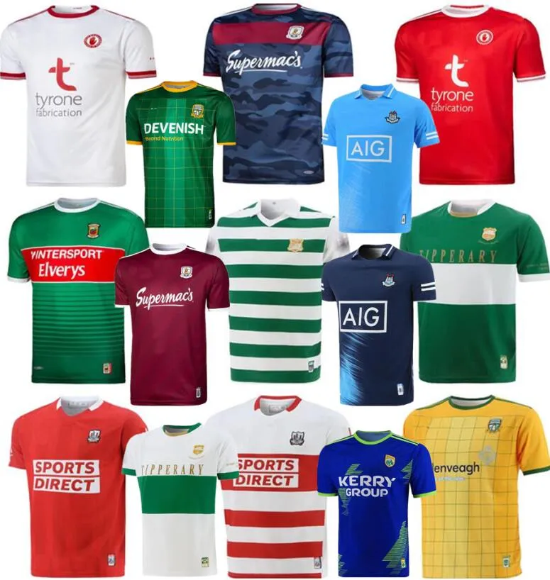 20 21 Ireland Dublin Cork Rugby Jerseys 2021 GAA GALWAY Kerry Limerick