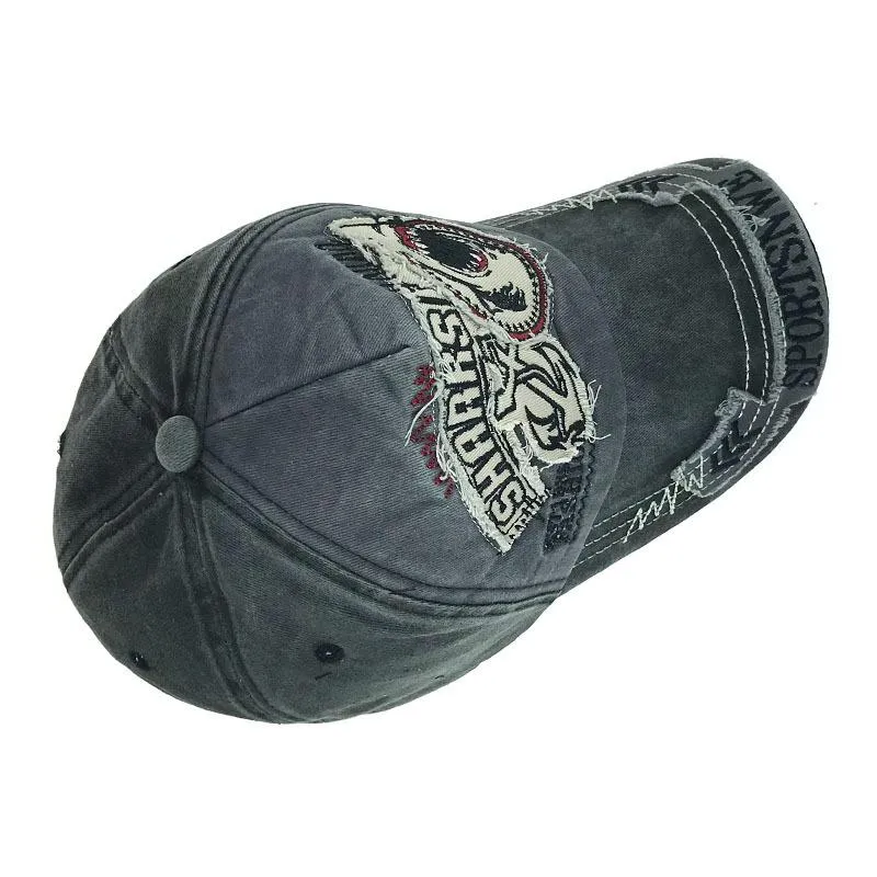 LET`S GO BRANDON Bwashing Baseball Hat With Adjustable Strap Shark Cotton Cap