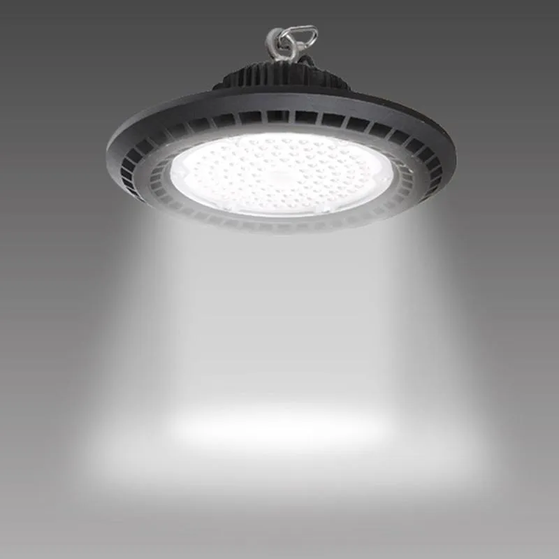 Tavan Işıkları 50 W-200W LED Yüksek Bay Işık Fikstürü 14000LM 6500 K Gün Işığı Endüstriyel Lamba Depo Atölyesi için Ticari Aydınlatma