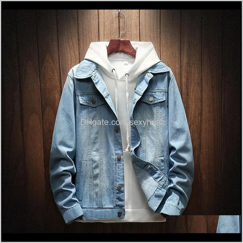 men`s denim clothes washed denim jacket sportsman casual fashion sports youth boy jacket cotton on sale good quality 777.