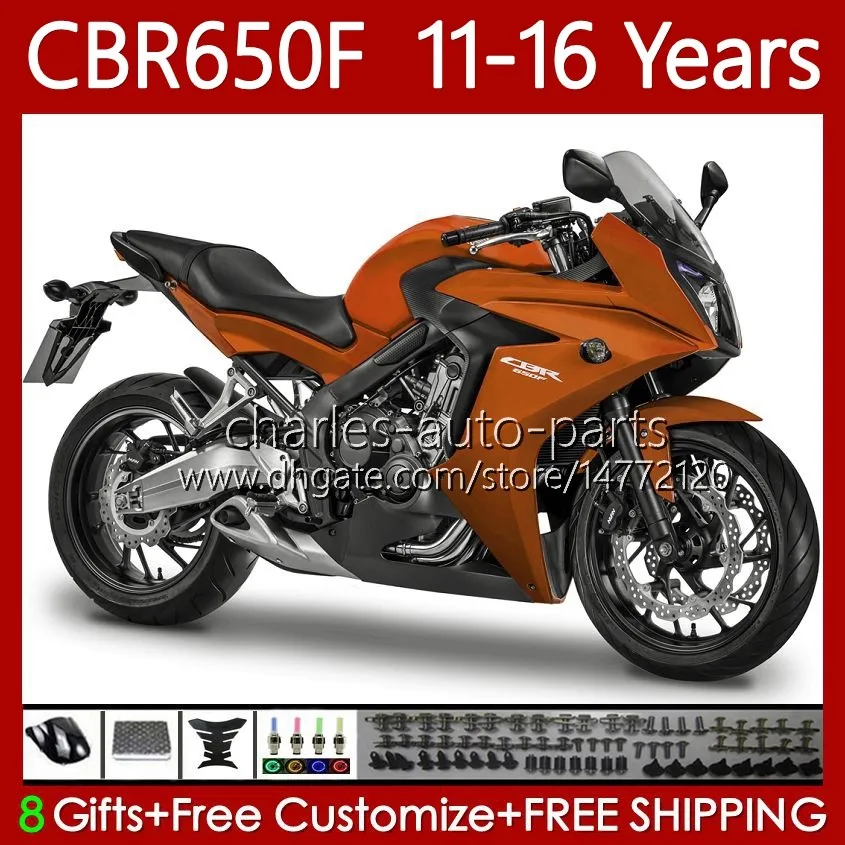 FALTINGS KIT for Honda CBR-650F CBR 650F 2011 2012 2013 2014 2015 2016 New Orange Body 73no.71 CBR-650 CBR 650 CBR650 F 2011-2016 650cc CBR650F 11 12 13 14 15 16