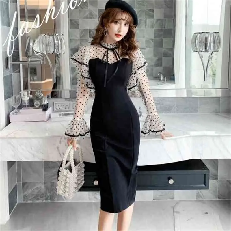 slim fit dress slacks Off Shoulder Mesh Panel Hem Maxi Dress