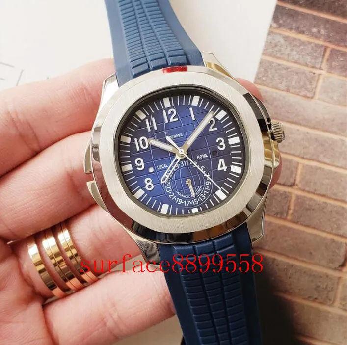 Top AAA Luxury Klockor 40mm HARDLEX Glass Automatisk Watch Date Display Rörelse Designer Armbandsur Partihandel
