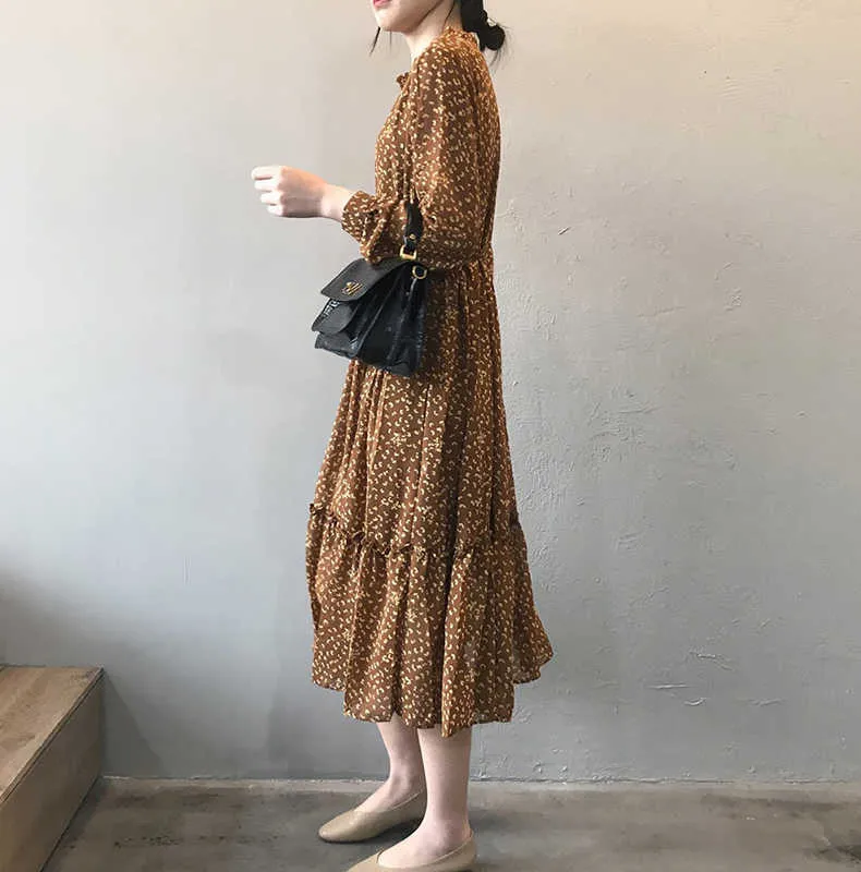 brown dress 2020