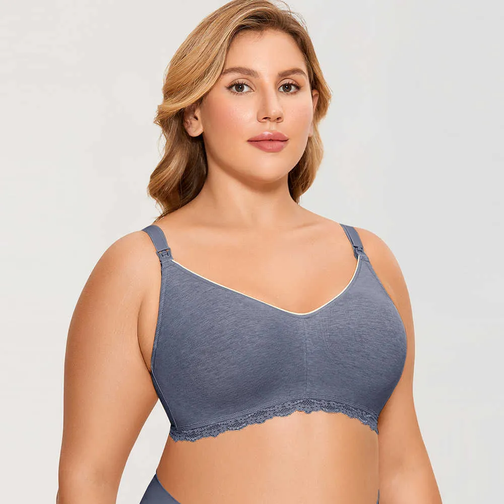 Wirefree Cotton Conference 2022 Maternity Nursing Bra For Plus Size Women Gatlin  Breastfeeding Support 210918 From Jiao09, $18.51