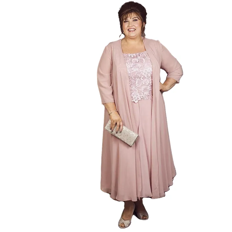 2 piece mother of the bride dresses plus size online