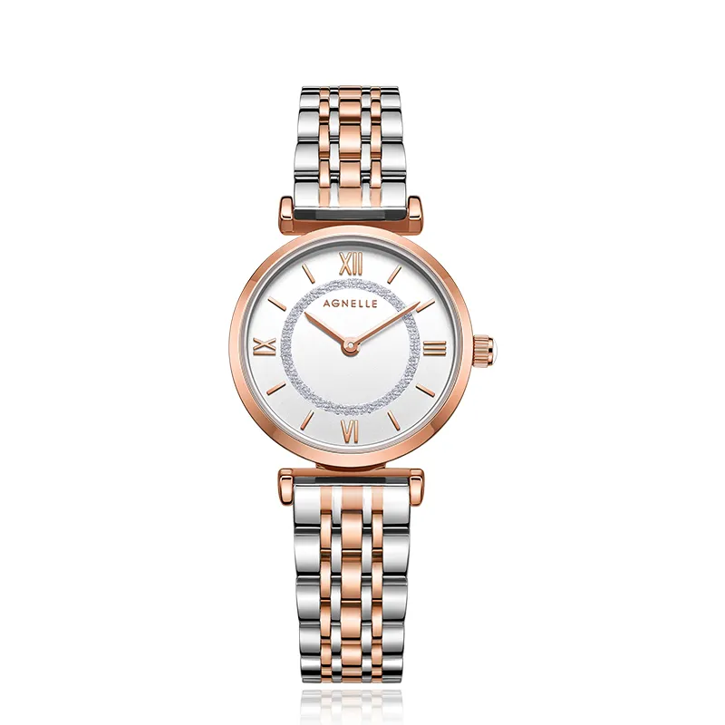 Mulheres ES Brand Luxo Homens Moda À Prova D 'Água Genebra Gold Ladies Assista Feminino Quartz Clock Hour Relogio Feminino