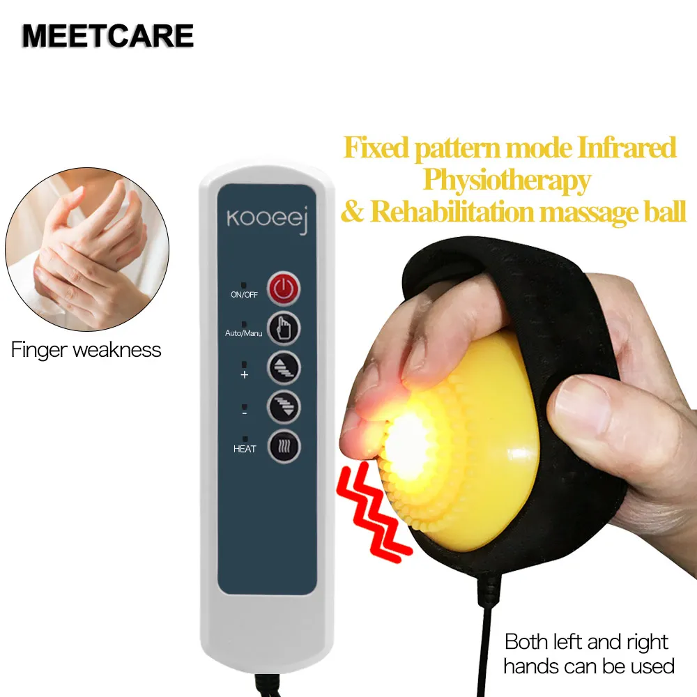 Infrared Compression Electric Hand Massager Ball for Hand Inability  Exercise, Fix Tape, Vibrating Massager for Apoplexy and Hemiplegia from  Dhgate Full Body Massager - price 35.53