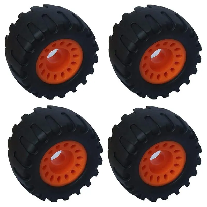 Roues de longboard tout terrain tout terrain pour skateboard (lot de 4 contient un manchon de roulement)