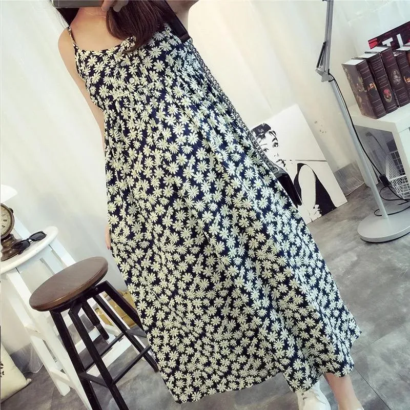 Long Cotton Maternity Dress Sleeveless Summer Mid-Calf A-Line Pregnant  Women from Dhgate Maternity Dresses - price 49.45