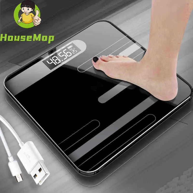 Body Digital Weighing Scales High Precision Scales Electronic Weight Human Health Fitness Monitor LCD Display Accurate Analyzer H1229