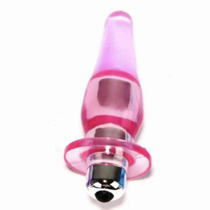 NXY Sex Anale Toys Mini Vibrator Plug Speelgoed Voor Mannen Dames Prostaat Massager G Stimulatie Bullet Butt Masturbatie Volwassen Producten 1202