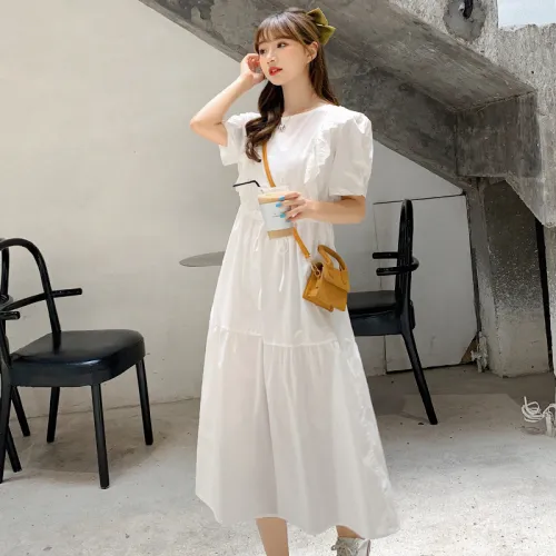 long flowy wrap dress Long Flowy 'Arielle' Floral Maxi Dress X-Large / Yellow/Green/Blue - Dresses - Women's Clothing & Accessories main image 1
