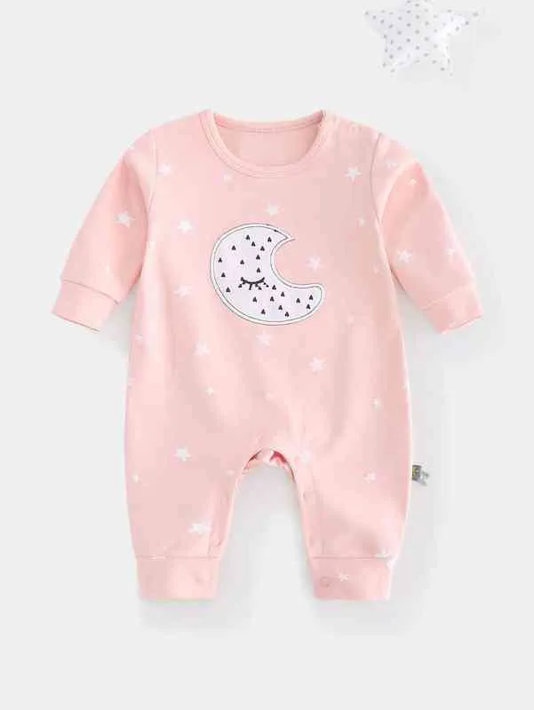 Péninsule Baby Galaxy Print Bouton Détail Combinaison