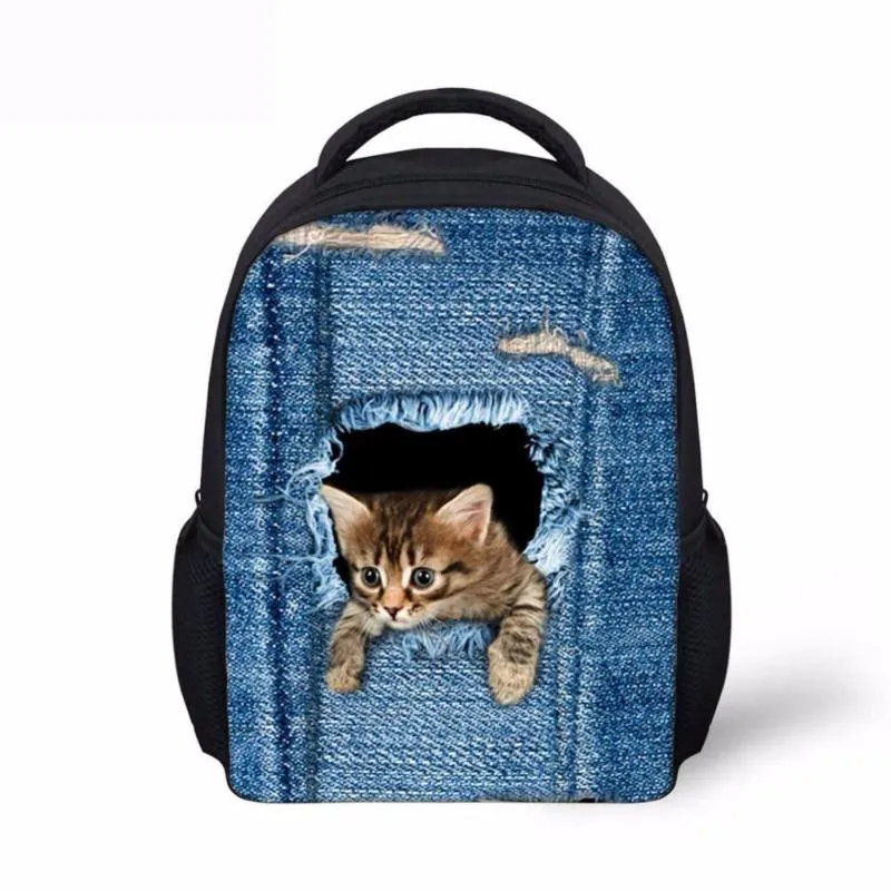 Compra Bolsas De La Escuela Mozoeyu Lindo 12 Pulgadas Hombres Mochila  Bolsillo Gato Impresión Universidad Chicos Casual Portátil Viajar Bagpack  Mochila Barato | Entrega Rápida Y Calidad | Es.Dhgate