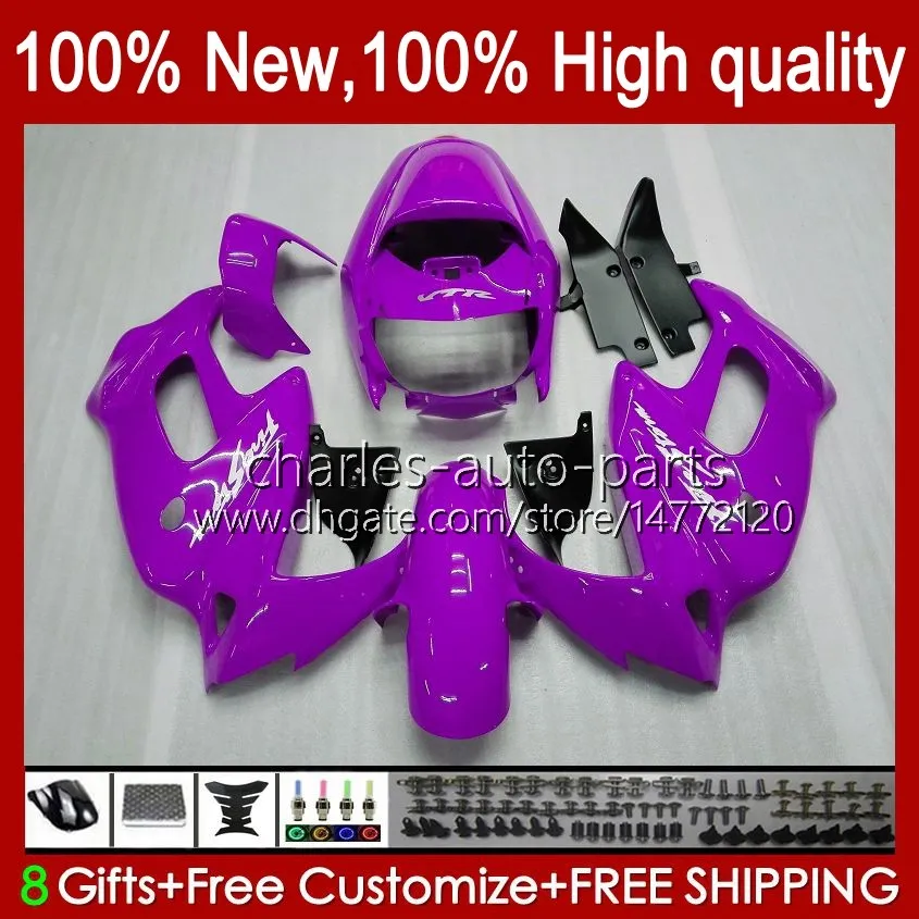 Corpo OEM para Honda Superhawk VTR1000F VTR-1000F 1997 1998 1999 2000 01 02 03 05 51No.141 VTR 1000 New Purple VTR1000 F 1000F 97 98 99 00 2001 2002 2004 2005