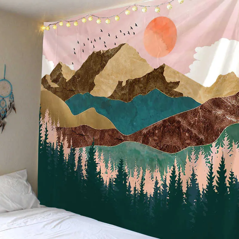 Mountain wall tapestry hotsell