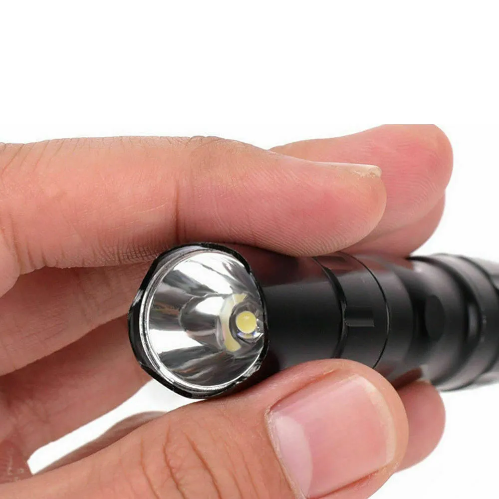 Gadget Mini 2000lm LED ficklampa Portable Pocket Light Torch Vattentät Högkraft Taktisk Kraftfull För Jakt Natt Fiske YY28