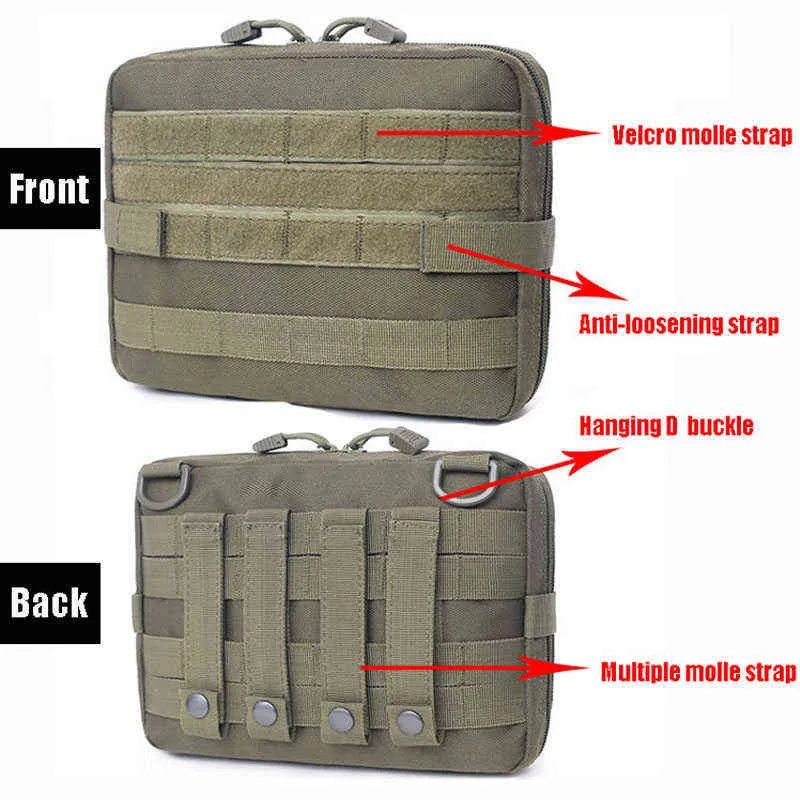 Multi Tool Military Pouch Tool Bag For Outdoor Emergencies Molle
