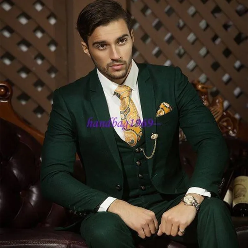 Hunter green mens blazer sale