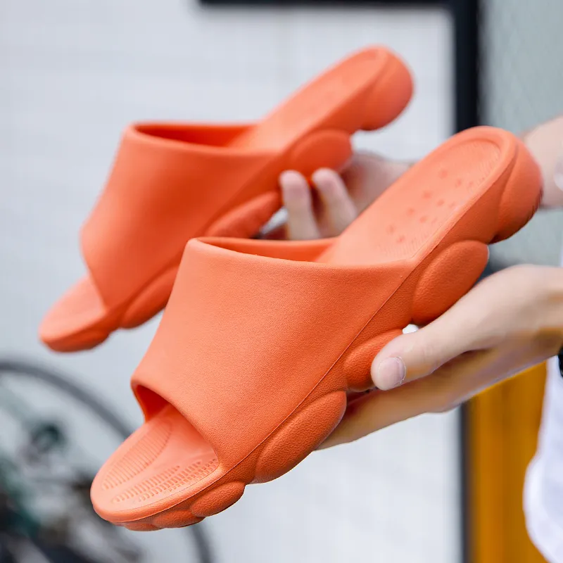Commercio all'ingrosso 2021 arrivo di alta qualità pantofole da donna sandali antiscivolo per interni nessuna marca tinta unita per esterni infradito scarpe da ginnastica piatte 36-41 24FD-F501
