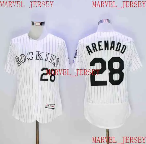 Mężczyźni Kobiety Młodzież Nolan Arenado Baseball Jerseys Stitched Dostosuj dowolny numer nazwiska Jersey XS-5xl