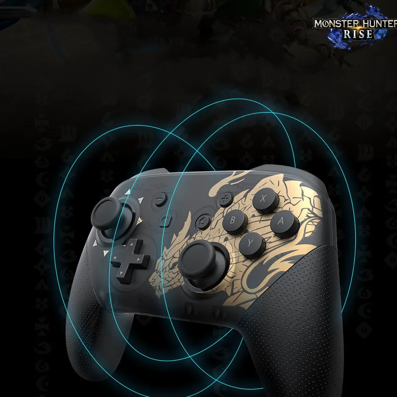 Manette Sans Fil Switch Pro - Edition Monster Hunter Rise