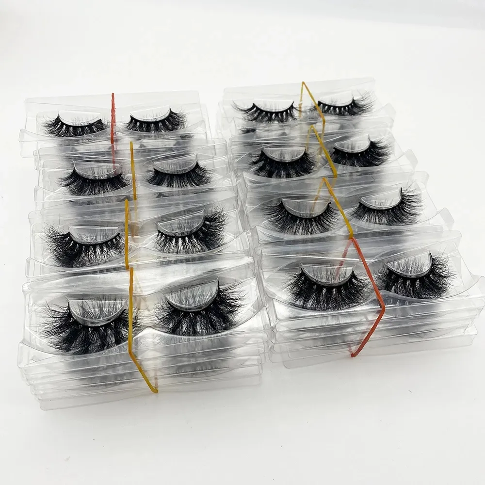 H DA False Eyelash Extensions handgefertigte voluminöse gefälschte Wimpern für Wimpern Make-up Kyli Cosmetics 20styles