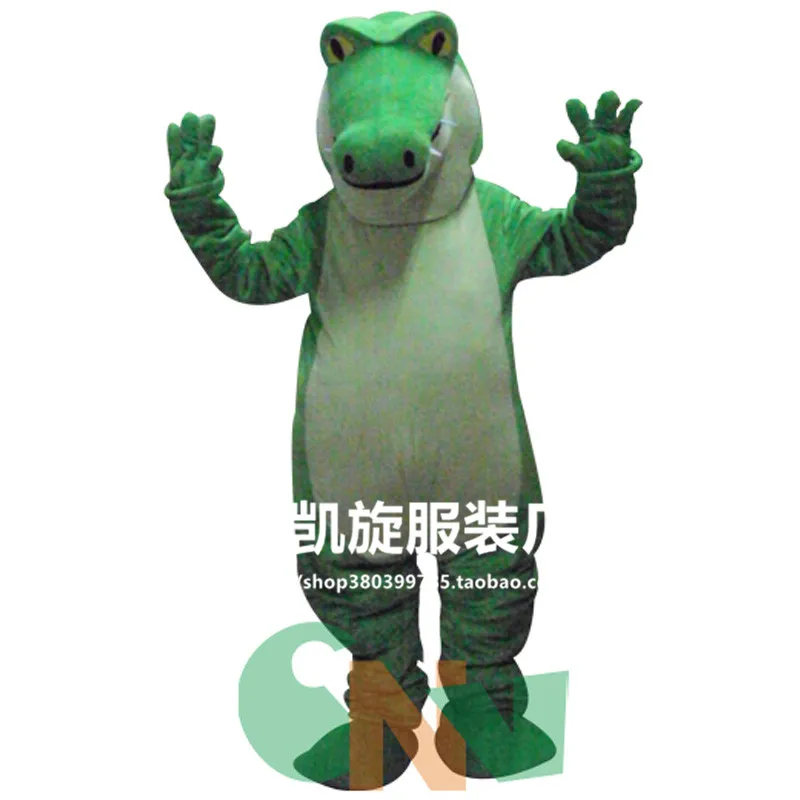 Mascote trajes 2020 novo crocodilo mascote traje terno roupa gordo adulto tamanho partido jogo vestido halloween publicidade natal