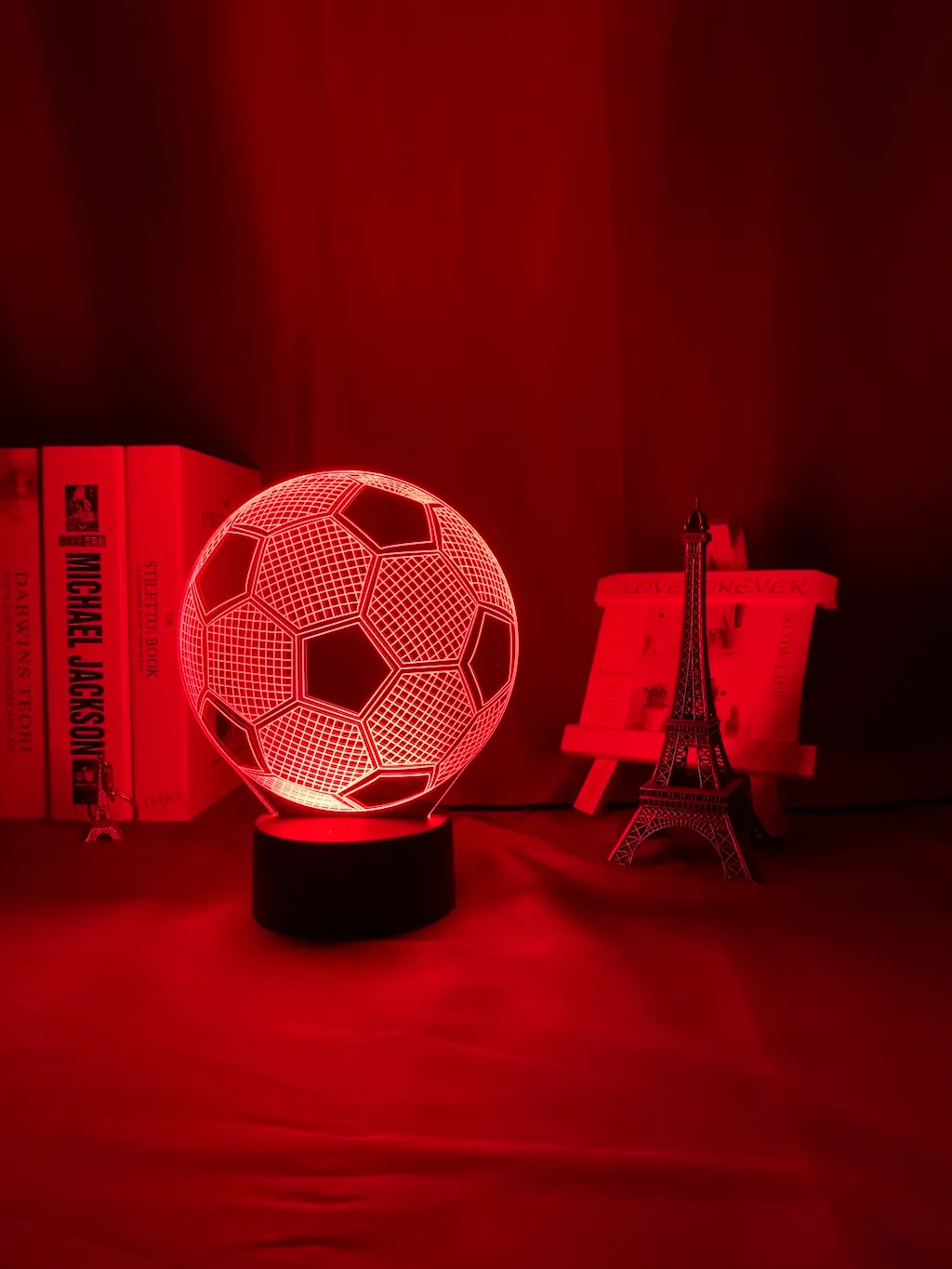 Luz Nocturna 3D, 16 Colores, Toque Inteligente Y Control Remoto, Lámpara De  Ilusión 3D Regulable, Como Regalo De Cumpleaños De San Valentín Para  Decoración De Habitación De Niñas Y Niños