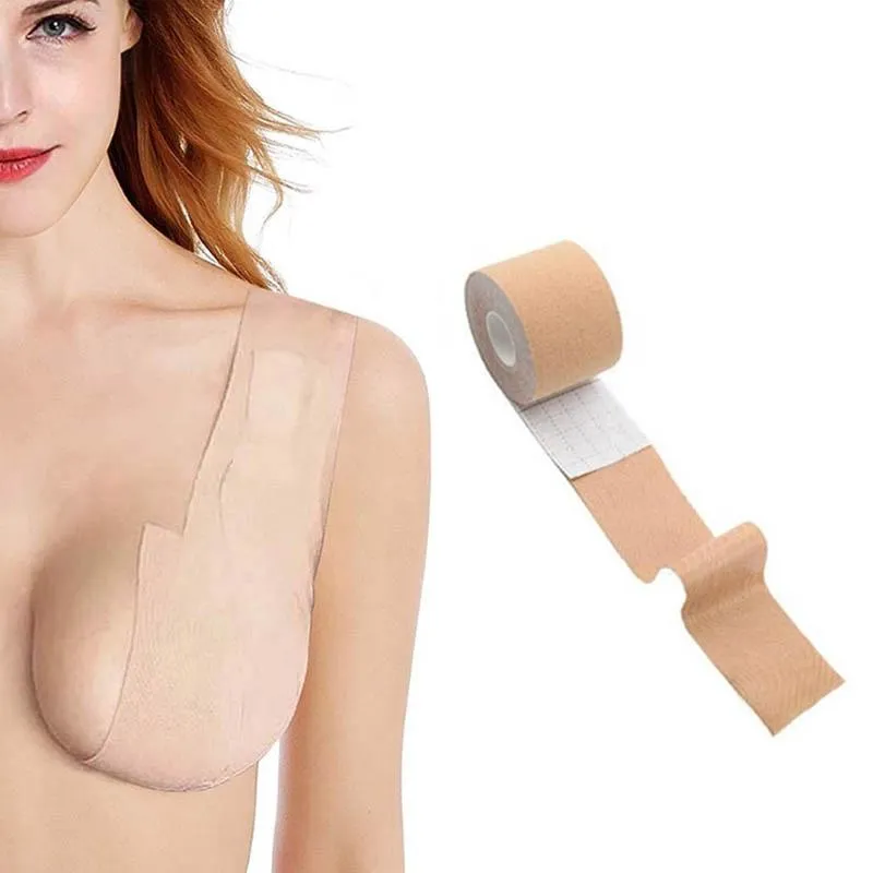 Boob Tape adhésif Silicone soutiens-gorge pour femmes dos nu collant soutien-gorge soutiens-gorge Push Sexy Lingerie Bralette Body2529