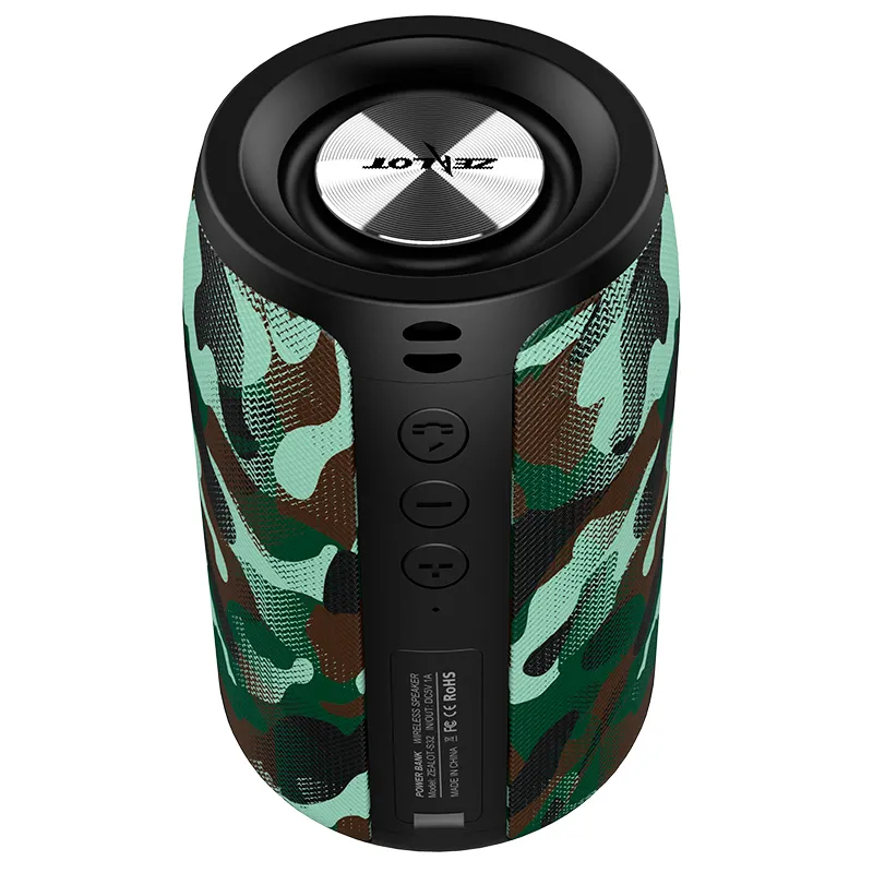 S32 Bluetooth Speaker Bass Coluna Portátil Sem Fio Subwoofer Subwoofer Music Player Center com 1500mAh Battery Outdoor Boxbox