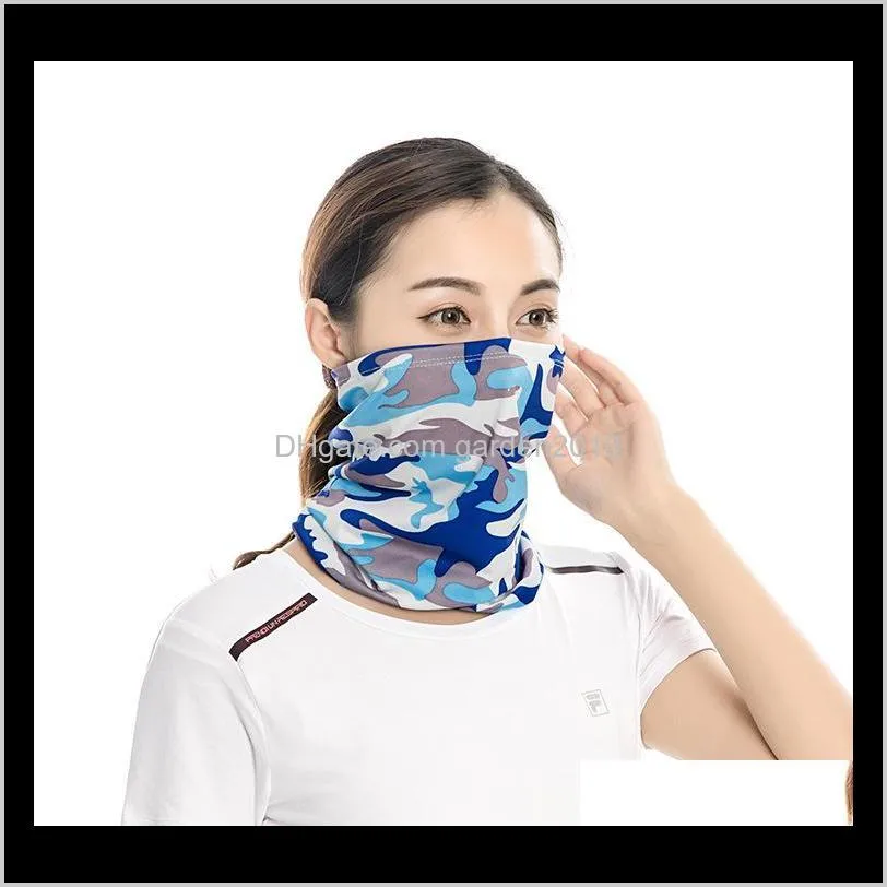 white sublimation bandanas polyester heat transfer printing headscarf sports riding face mask tube neck face headscarves magic bib