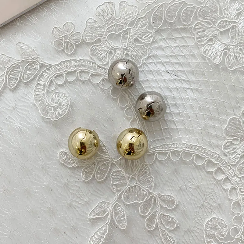 2021 New Trendy Small Bead Charm Earrings Korean Elegant Wedding Party Bride Prevent Allergy Ear Studs Jewelry Unusual Gifts For Women Girl's Accessories