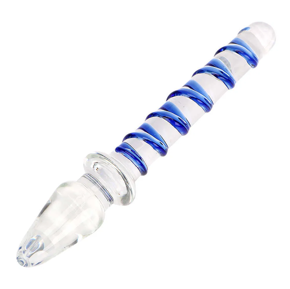 Glass Double-Ended Anal Plug Massage Toy for Male and Female, 6 in 15.2 cm  from Dhgate Other Massage Items - price 9.22