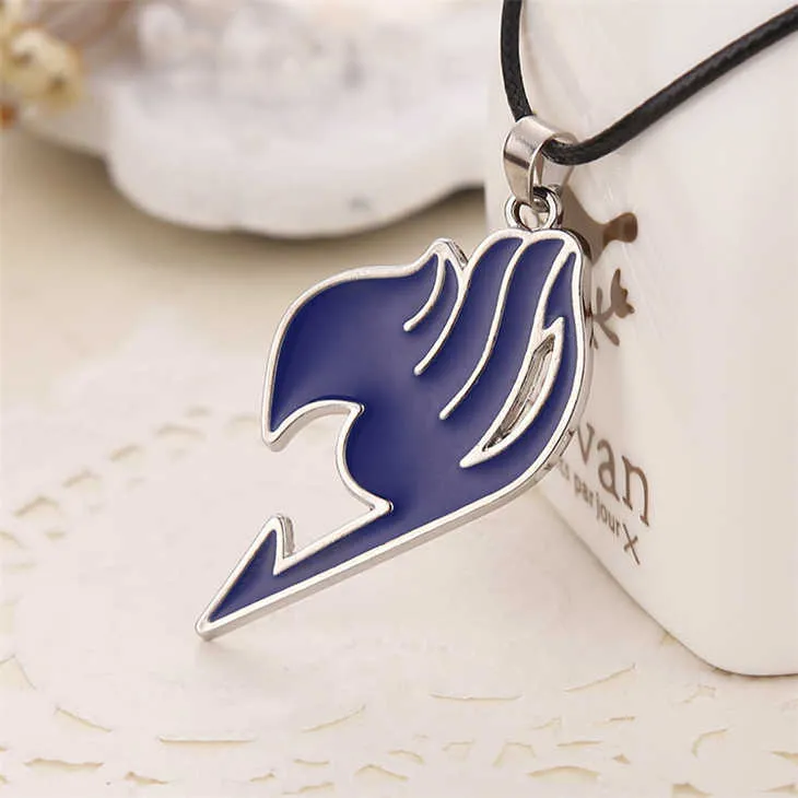 MayDee 6 Colliers Fairy Tail – Pack Pendentifs Métal Pour Fans, Cadeau Anime Multicolore