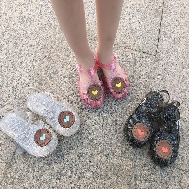 Little girls jelly discount sandals