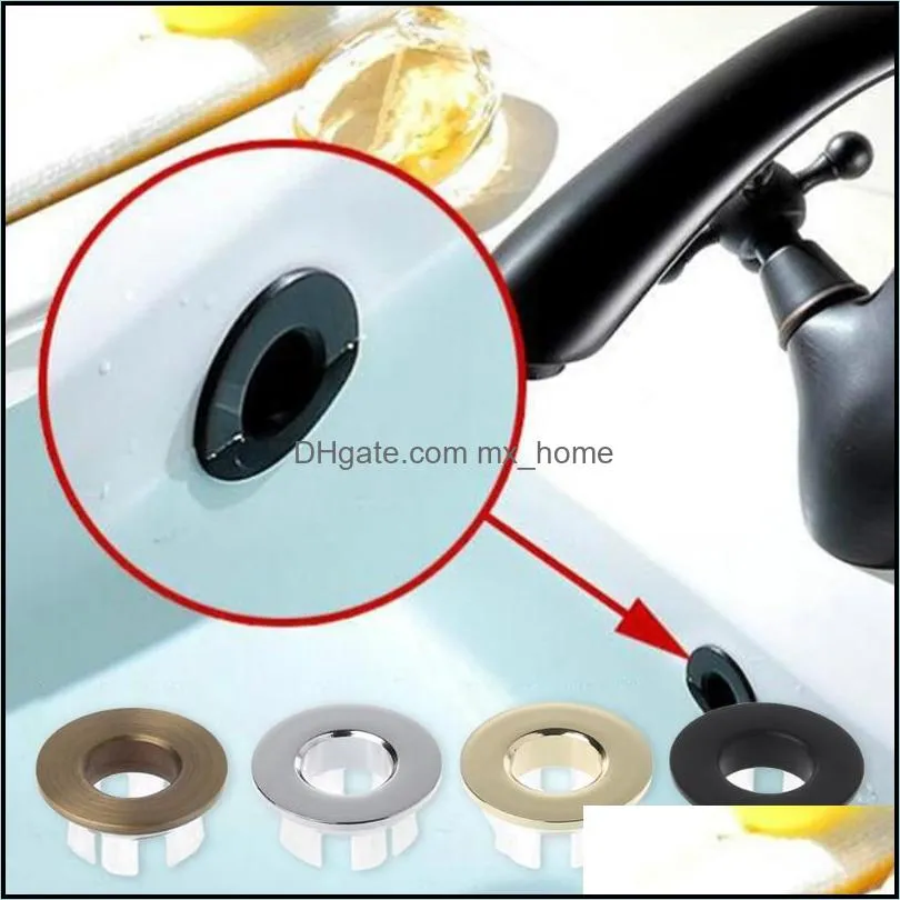 Kitchen Faucets Bathroom Basin Faucet Sink Overflow Cover Brass Six-foot Ring Insert Replacement