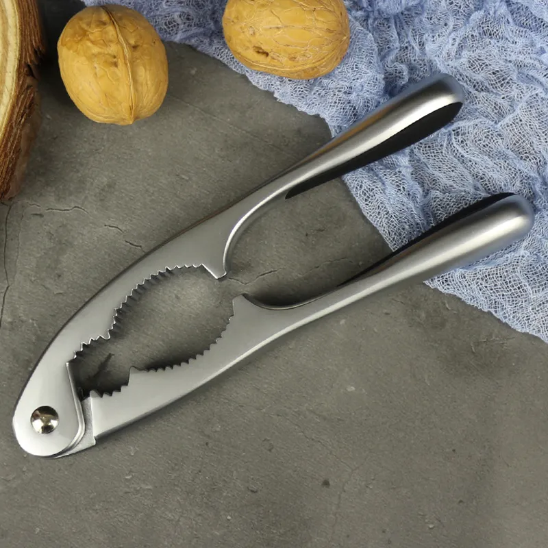 Heavy Zinc Alloy Walnut almond Pecan Hazelnut Plier Clips Tool Pine Nut Seafood Sheller Sturdy Durable Lobster Crab Leg Crackers Chestnut Opener HY0145