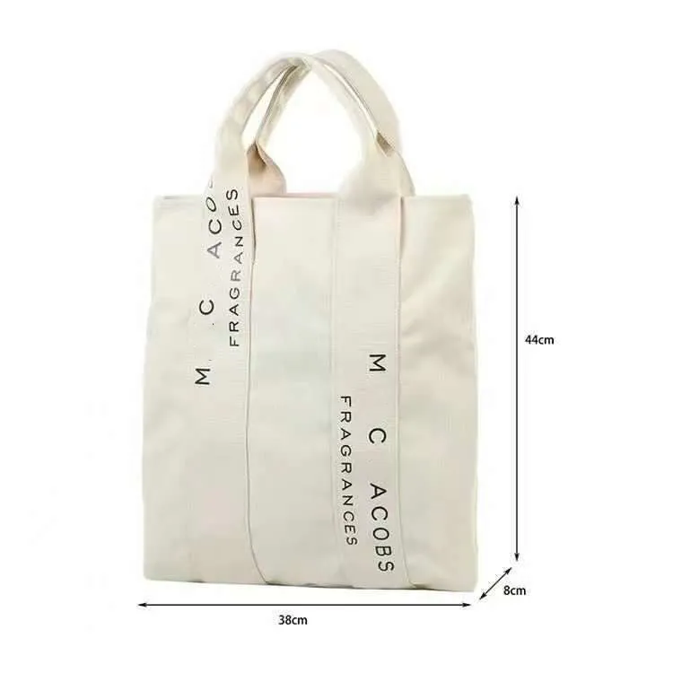 Japanese Canvas Bag Letters Shoulder Tote Bag College Student Bags Portable BookBag fashion handbag shoppingbag