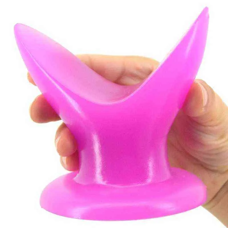 Nxy expansion enhet anal dilator sex leksak för kvinnor män simulering vuxen produkt smak mini plug butt vagina expander nya 1207
