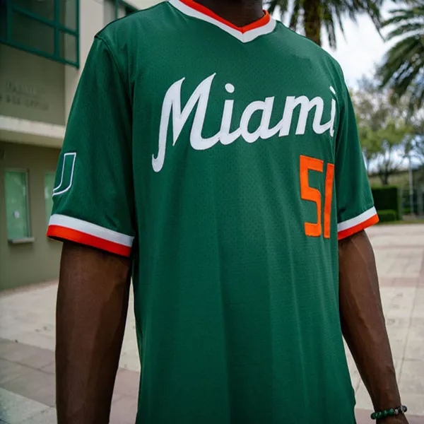 Miami hurricanes 2024 baseball jersey