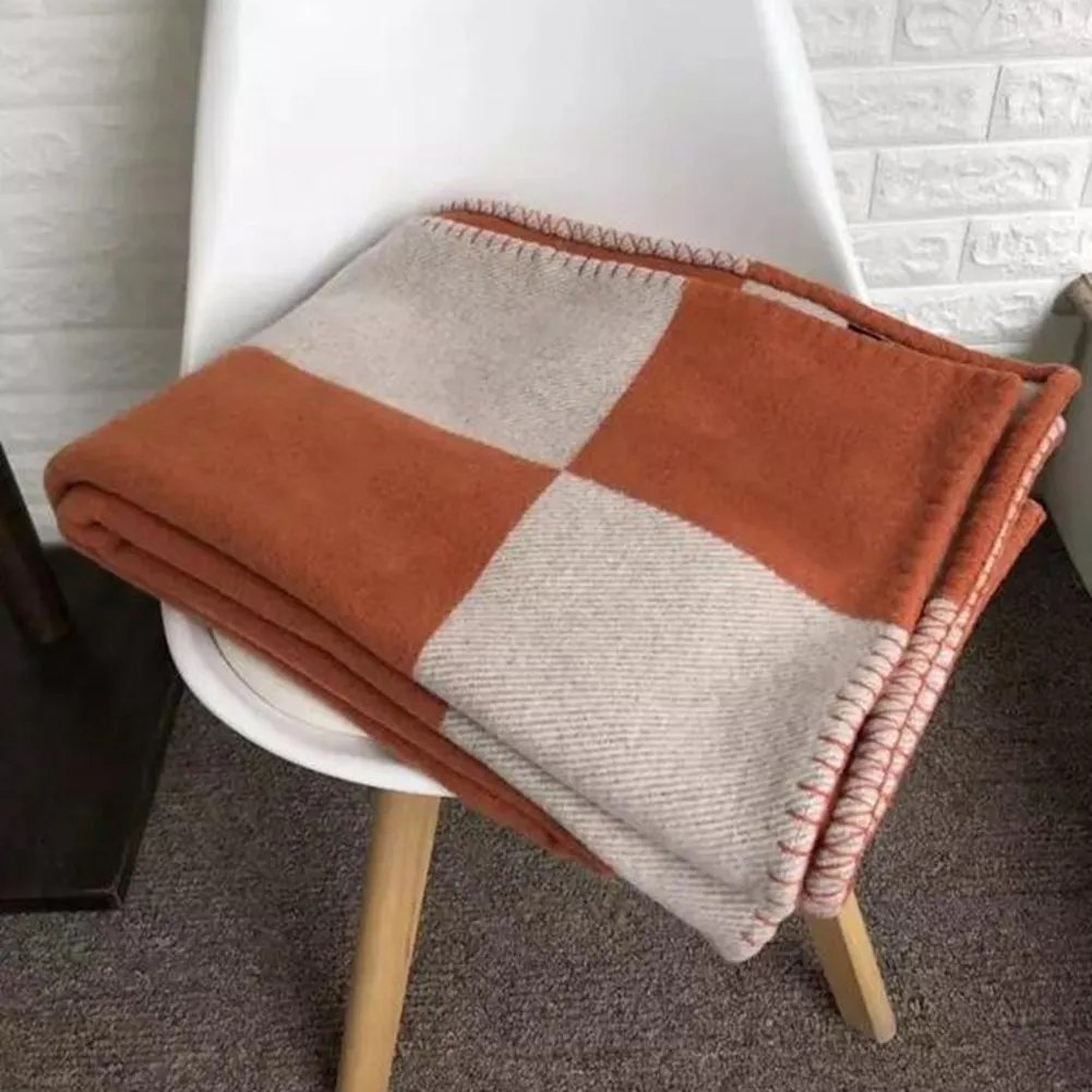 140 * 170cm cashmere filt 55 * 67 inches mjuk ull halsduk sjal cashmere filtar sjalar mode lyx soffa luftkonditionering quilt varm märke halsdukar på försäljning