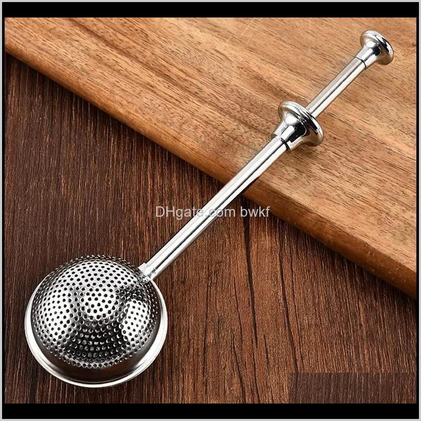 mesh tea strainer stainless steel tea infuser reusable metal tea bag filter loose leaf green strainer for mug teapot teaware