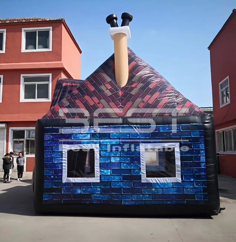 8m Inflatable PVC bar tent advertising decoration Irish pub house commercial promotion for sale