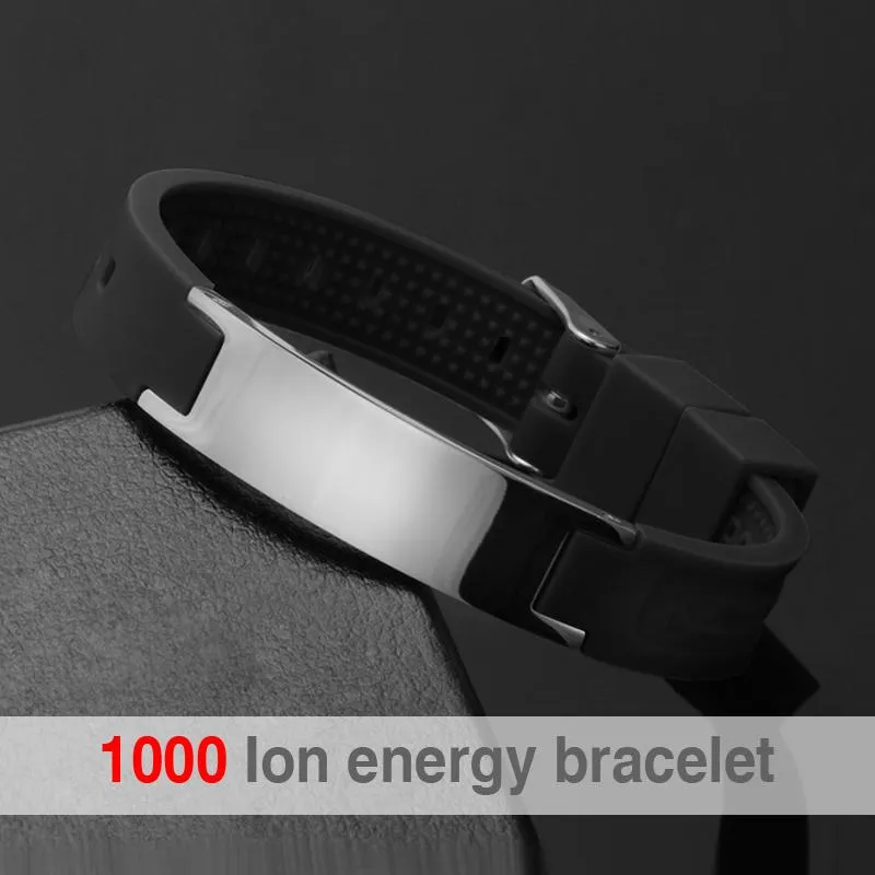Power Silicone Bio Elements Energy Bracelet Magnetic Wristband From Rudygay 16.22 DHgate.Com