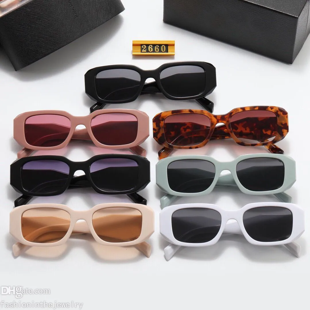 Luxe designer zonnebril voor vrouw mode sport gepolariseerd UV Protection Goggle Beach Man dames trendy heren roze zwarte zonnebrillen groothandel bulk